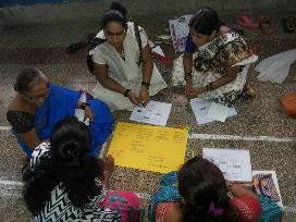 SHG women mentoring activity image